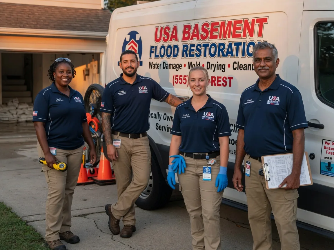 Basement Flood Cleanup company in Saybrook, IL